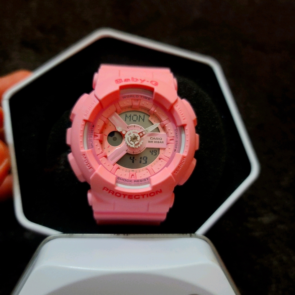 BABY G  PINK WATCH